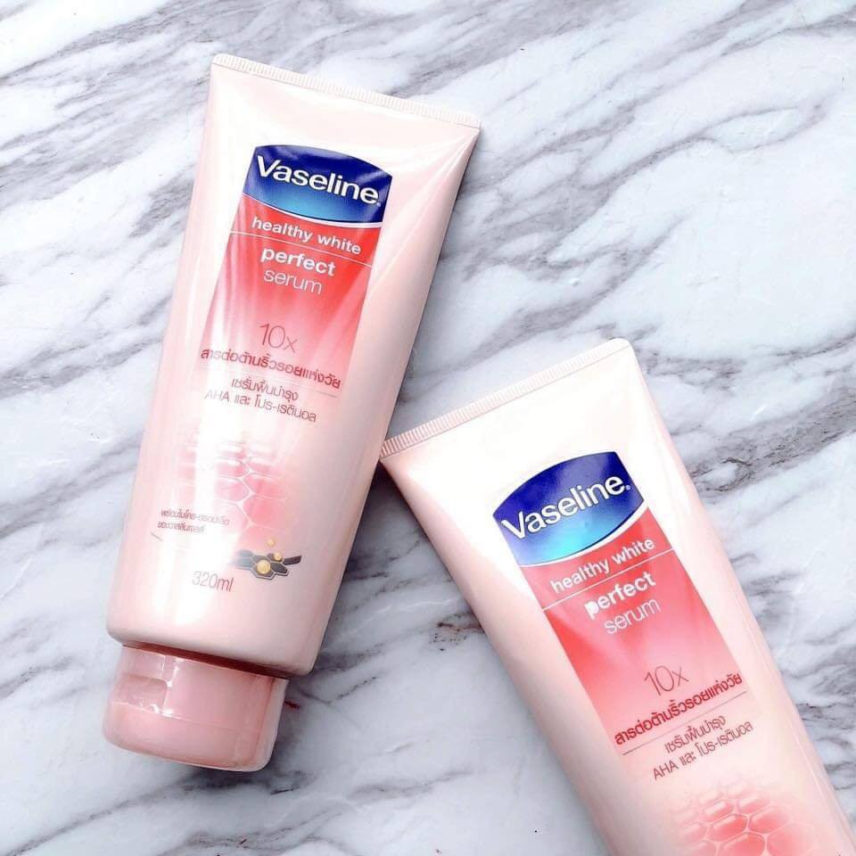 Sữa dưỡng thể Vaseline Healthy White Perfect Serum 10X